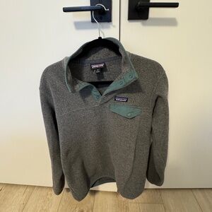 Patagonia Gray Fleece Pullover